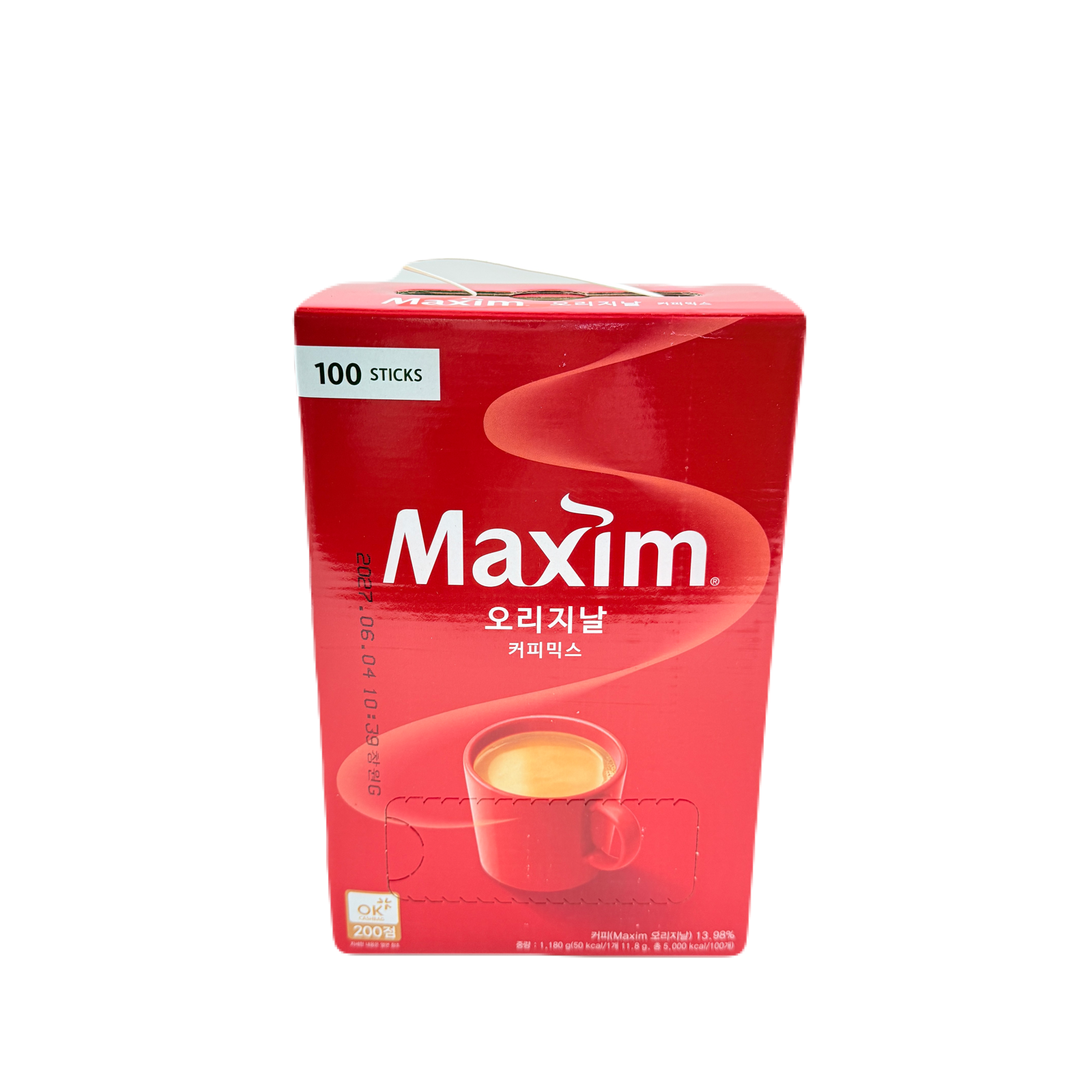 MAXIM ORIGINAL COFFEE MIX (1.2KG * 8) 동서 맥심 오리지날 커피 믹스 100봉